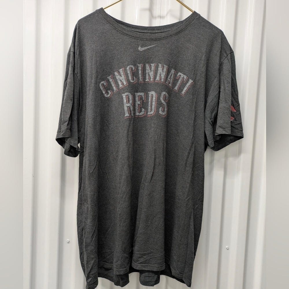 Nike Dark Gray Cincinnati Reds Tee
